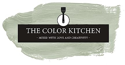 Livingwalls THE COLOR KITCHEN helle Wandfarbe - Malerfarbe für Wohnzimmer und Schlafzimmer - matte Innenfarbe in Grün - 5l Deckfarbe in TCK4003