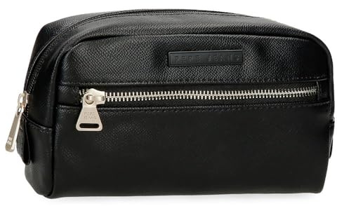 Pepe Jeans Elia Neceser Negro 20,5x11,5x6,5 cms Piel sintética by Joumma Bags