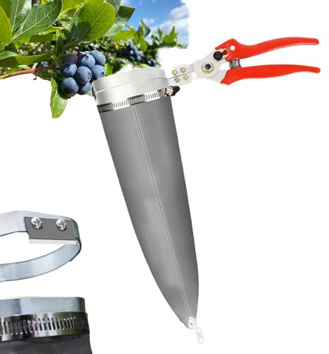 YOEXON Blackberry picker, berry quick picking tool, fruit picking equipment with razor to avoid thorns in the bushes from hurting your skin
