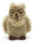 Uni-Toys - 'Horneule', Virginia-Uhu - 24 cm (Höhe) - Plüsch-Vogel, Eule - Plüschtier, Kuscheltier