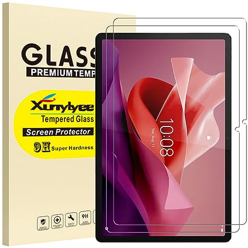 XunyLyee 2 Stück, Panzer Schutz Glas für Lenovo Idea Tab Pro/Lenovo Tab P12 12.7 Zoll Displayschutz Schutzfolie