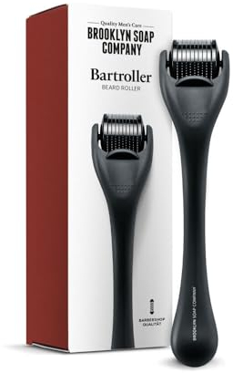 Bartroller · BROOKLYN SOAP COMPANY · Für einen volleren Bart ✓ Regt Bartwachstum an ✓ Hilft Bartlücken zu schließen ✓