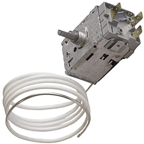 SOS Accessoire Thermostat A130024 pour Réfrigérateur, congélateur 92206689 BEKO, CANDY, ESSENTIEL B, HOOVER, OCEAN, OCEANIC, ROSIERES, SAUTER, VEDETTE