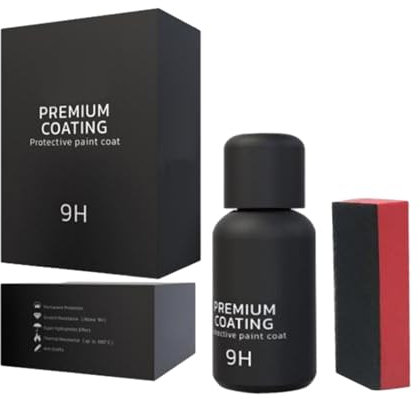 Rivestimento in ceramica al grafene - Sigillante per vernice avanzato, rivestimento protettivo per vernice | Rivestimento durevole per la cura deel'auto, protezione di lunga durata Lucido per la cura