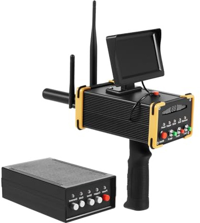 Detector de metales, detector de oro con pantalla LED, detector de metales con detección automática de rotación, detector de metales para oro, plata, cobre y diamantes negros