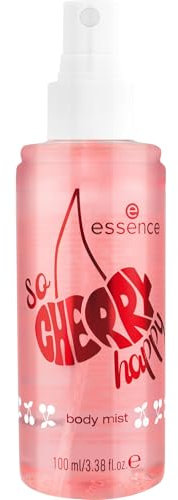 Essence Cosmetics SO CHERRY happy body mist brumisateur pour le corps, intense (100ml)