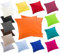 Moon 2er Pack Luxury Linon Kissenbezug 100% Baumwolle-orange-40x40