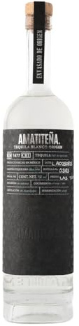 Amatiteña Tequila Blanco Origen | 100% Agave Tequila | Traditionelle Herstellung | Highproof-Tequila mit 49 Volumenprozent | 1 x 700ml | 49% vol