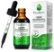 Chlorophyll Tropfen, 60ml Flüssiges Chlorophyll Vegan (100 mg je Tagesdosis) zur Entgiftung und Reinigung, Energie-Booster, unterstützt die Verdauung