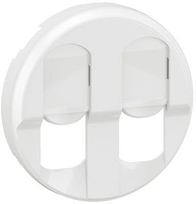 ENJOLIVEUR PRISE RJ45 DOUBLE BLANC Céliane 2024 - CB2346 - Legrand