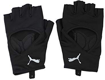 Puma Unisex-Erwachsene Essential Training Gloves Trainingshandschuhe, Puma Black-Gray Violet, L, Puma Black-Gray Violet, L
