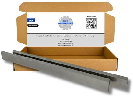2x Hobelmesser/Streifenhobelmesser 18% HSS 260mm-640mm 20-35mm (410mm x 30mm x 3mm)