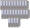 OFFICER PRODUCTS 24er Pack Ordner Grau A4/75 mm/Papier Pappe/Kunststoffbezug PP Schlitzordner Büroordner Pappordner Aktenordner Metall Kantenschutz