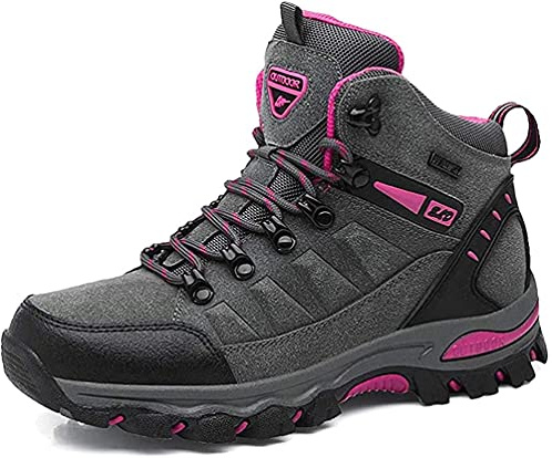 IFIKK Zapatillas Senderismo para Hombre Zapatillas de Trekking Mujer Botas de Montaña Antideslizantes Zapatos de Senderismo Transpirable Botas Montaña Deportes Zapatillas de Trekking Sneakers