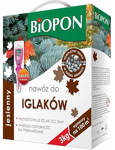 Engrais conifères pour automne hiver et automne Thuja Cyprès Engrais conifères 3 kg