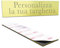 Gruppo Veneziano - Targhetta personalizzata - targhetta incisa personalizzata autoadesiva - targhetta 10 x 2,5 cm ideale per fuoriporta e cassetta delle lettere personalizzabile