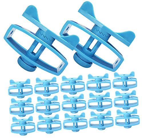 DOITOOL 24pezzi Tensionatori Plastica Per Filo Elettrico Isolatori E Tendifilo Per Recinzioni Elettriche Per Bestiame Accessori Per Recinzione Elettrica E Fai Da Te