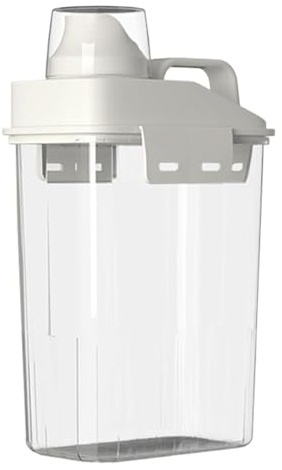 Birtern Contenitore per cialde per bucato, porta detersivo in polvere, impermeabile, dispenser per profumo, per organizzare la lavanderia in polvere