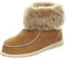 Hollert Leather Lammfell Hausschuhe ZUGSPITZE Cognac Premium Fellschuhe aus 100% Merino Schaffell Größe EUR 39