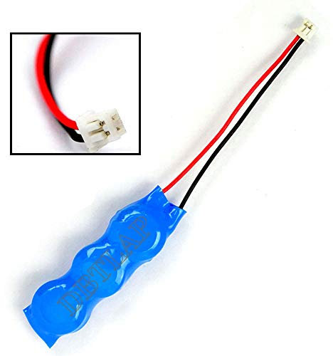 DBTLAP 1PCS Compatible para DELL Latitude D500 D505 D600 Reserva CMOS Batería 3R459