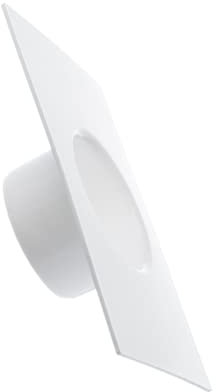 Flangia connettore condotto Ø 120 mm, flangia in plastica diritta per riscaldamento sistema di ventilazione di raffreddamento