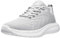 ELAPHURUS Damen Sneaker Atmungsaktiv Hallenturnschuhe Leicht Fitnessschuhe Walking Sportschuhe,Grau,38 EU