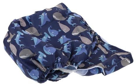 MOLUCKFU Verstellbare Erwachsenen Windel Auslaufsichere Wiederverwendbare Sanitär Hosen Für Inkontinenz Schutz