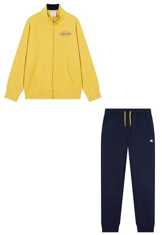 Champion Legacy Boys, sudadera de forro polar, talla XXS, color amarillo, amarillo, XXS