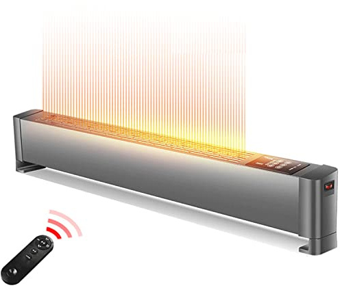 Oil Radiator Heater -Baseboard heater Electric Skirting Panel Heater Thermostat And Timer/Convector Radiator for Home/Conservatory Baseboard Radiator Convector heaters