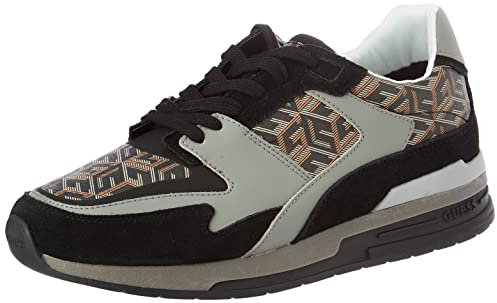 GUESS Herren ENNA Sneaker, Schwarz, 43 EU