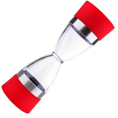 VUIUYOIES Ogni pasto memorabile con Il macinapepe Multifunzionale macina Sale e Pepe macina Sale e Pepe Manuale macina spezie, Rosso