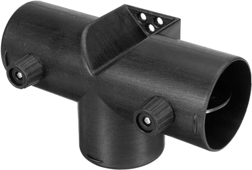 Thapncow Ingresso riscaldatore da 75 mm Tubo a T a 3 vie Uscita condotto Connettore tubo di scarico Riscaldatore da parcheggio diesel