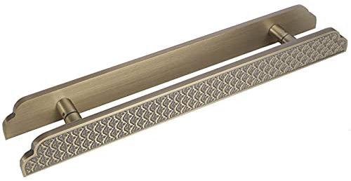 Poignées de porte de grange robustes pour portes extérieures/intérieures/d'entrée, portes coulissantes en verre pour hôtels/portes d'entrée en bois, design dos à dos