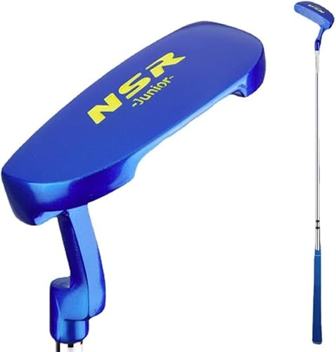 Putters De Golf para Zurdos Niños Principiantes Práctica De Golf Palos De Golf para Jóvenes Niños Y Niñas, Blue,Green, for 5-8Y