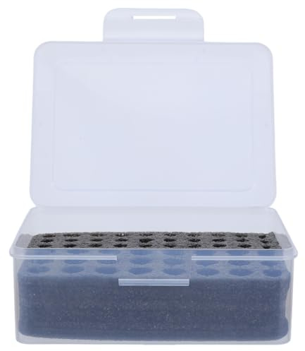 BELLIFFY Batterie-Organizer-Box FüR Aa Und Aaa Batterien Mit Staubdichtem Batteriefach Und Mehreren FäChern Robuste Tragbare Aufbewahrungsbox FüR Fernbedienungen Und Taschenlampen