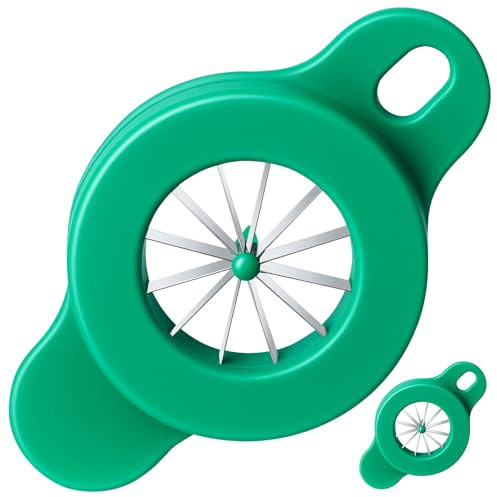 TOYANDONA 2 Pezzi Tagliaverdure per Cipollotti e Verdure a Striscioline, Utensile da Cucina Lame Affilate in Materiale Resistente, Pratico Tritatore di Cipolle per Uso Quotidiano