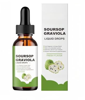 Gota multivitamínica de guanábana, apoyo inmunológico