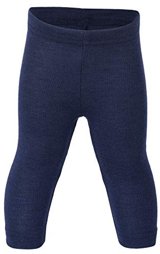 Engel Pants Merino Wool Silk Baby Leggings Organic eco 70 3550 (86/92, Navy Blue)