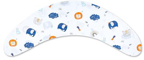Housse De Grossesse Et d'allaitement Oreiller Corps 190cm pour Le Confort Et Le Sommeil Latéral Idéal pour Les Futures Mamans Design Ergonomique Forme C