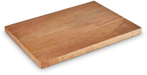 Tower T847043 Large Chopping Board, Suitable for Food Preparation and Serving, Mango Wood