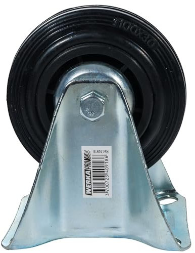 Ruedas fijas WERKA PRO sin freno Ø 100mm