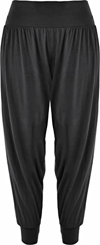 Crazy Girls Harem Pants Trousers for Women UK Breathable Fabric in 38 Awesome Colors with Five Sizes Genie Pants Plus Size