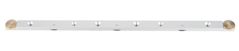 T Track Barra Mitra, Alluminio Lavorazione del Legno Router Accessori con Scanalatura Barra di Scorrimento per Troncatrice Seghe da Banco, Trapani da Banco, Seghe a Nastro, Falegnameria (450mm)