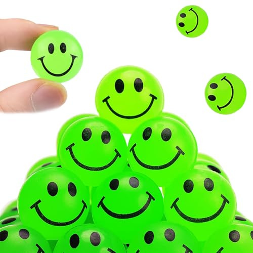 Yhjxly Giveaways Lot de 30 balles rebondissantes pour enfants - Cadeau pour les invités - Soulage le stress - Pour anniversaire d'enfant
