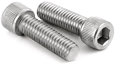 MewuDecor M8-1.25 x 25mm Socket Head Cap Screws Bolts, Allen Socket Drive, Stainless Steel 18-8 (304), Full Thread, Bright Finish, Machine Thread, 20 PCS