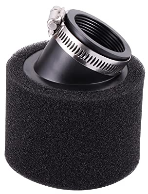 WOOSTAR 42mm Air Filter Foam Cleaner Replacement for 125cc 140cc 150cc 200cc CRF KLX Moped Scooter Dirt Pit Bike Black