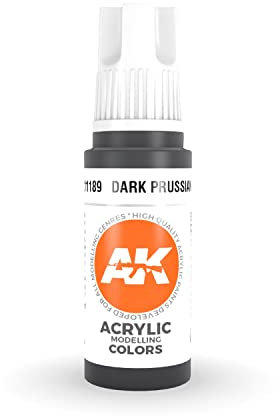 AK Interactive 3rd Gen Acrylic Dark Prussian Blue 17ml
