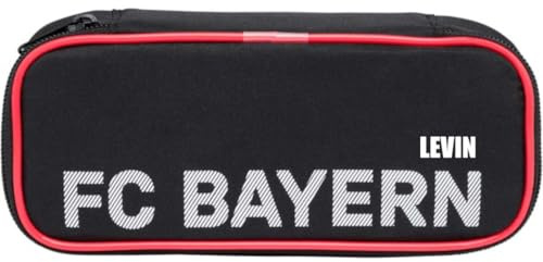 FC Bayern München Trousse d'écolier personnalisée avec nom – Article de fan personnalisé FCB