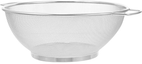 MAGICLULU Lavabo à Riz Et Passoire Acier Inoxydable Pour Fruits Et Légumes Avec Poignée Mailles Fines Pour Rinçage