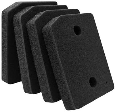 4 Stück Trocknerfilter 9164761 für Miele T1 Wärmepumpentrockner Serie – Miele T1 Trockner Filter – 207 x 155 x 30 mm – Miele Trockner Filter – Passend für Miele T1 Wärmepumpentrockner